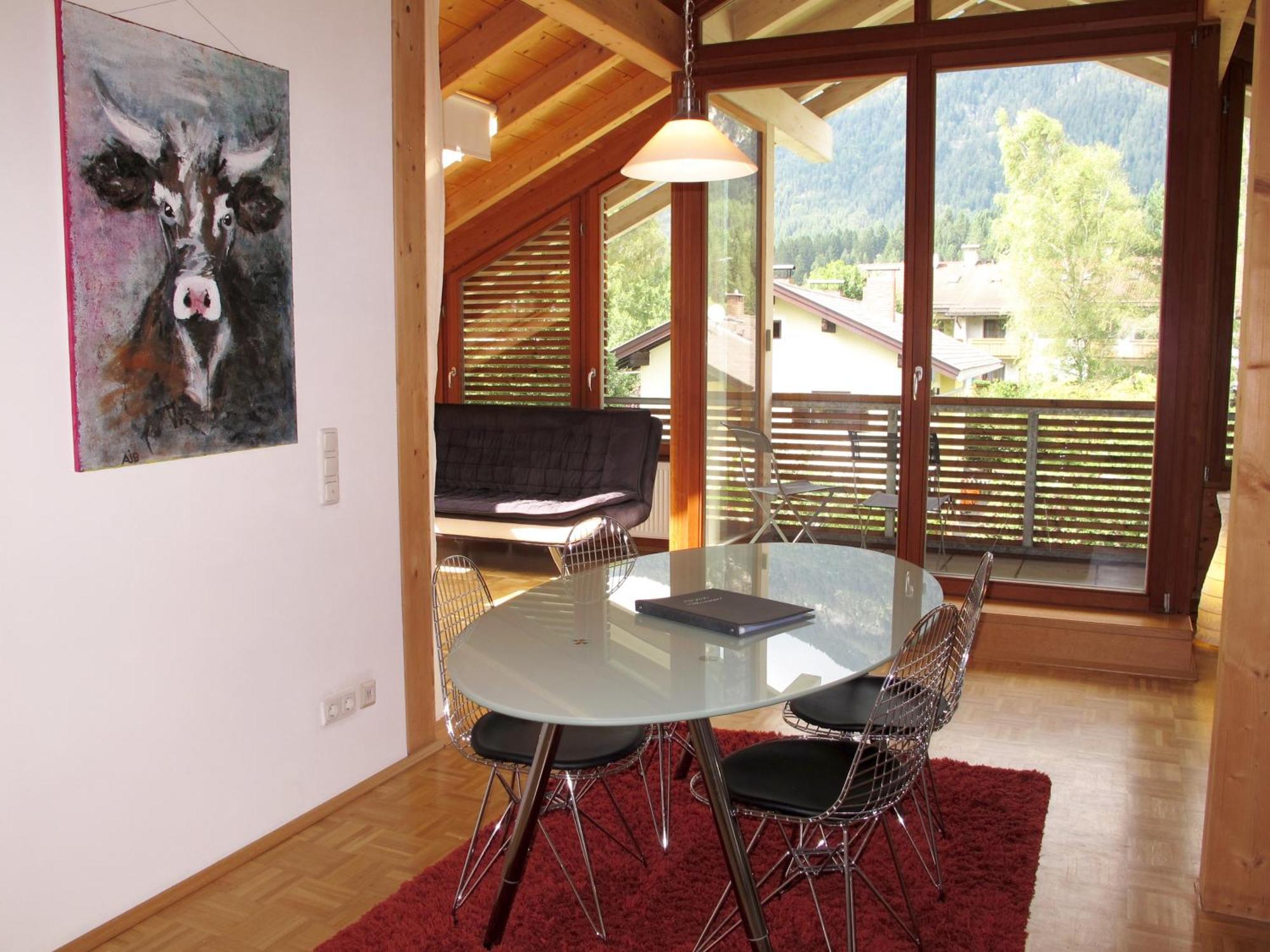 Ferienwohnung Freiraum การ์มิช-พาร์เทนเคียร์เชน ภายนอก รูปภาพ